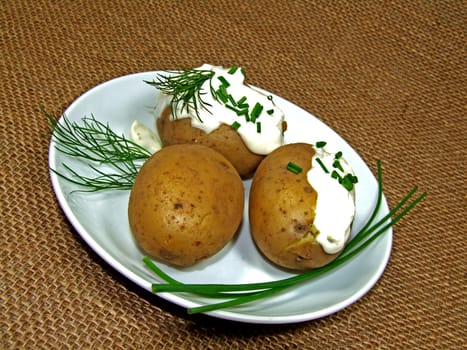Jacket potatoes