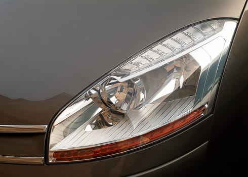 Headlights car
