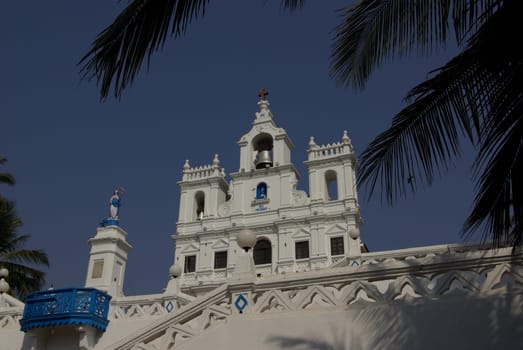 White Church in GOA,India