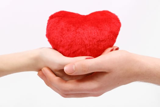 Hand with heart