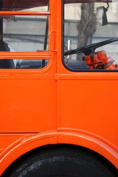 Orange Truck - Bleed