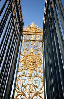 Entrance to the Tuileries in Paris