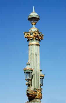 Lantern at Place de la concorde - Paris