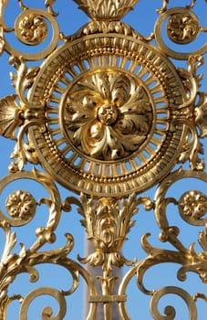 Entrance to the Tuileries in Paris