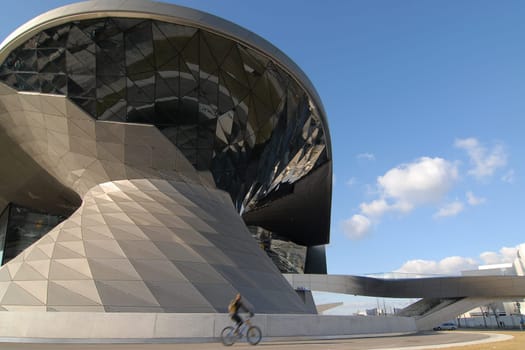 BMW Welt with Radler