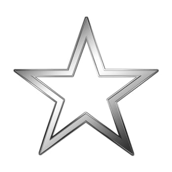 star into silver 4 metallic