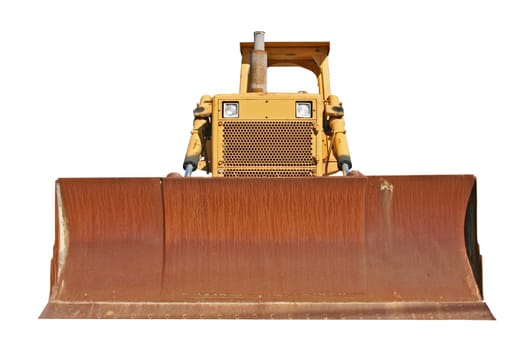 old dozer front