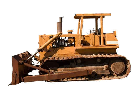 old dozer side