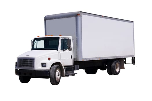 White Delivery Truck