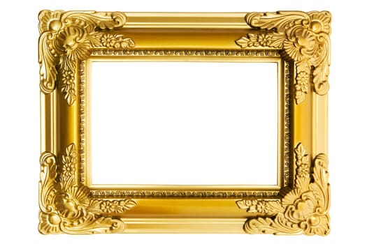 Gold-plated plastic frame