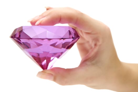 Violet Gemstone