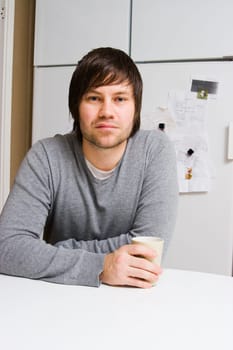 young confident man portrait