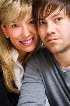 happy loving couple
