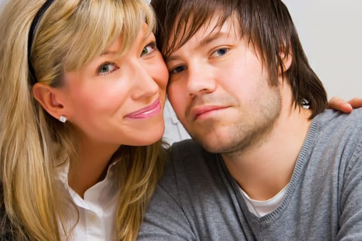 happy loving couple