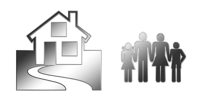 House and family