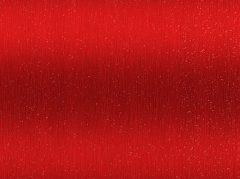 Stainless steel red with water drops