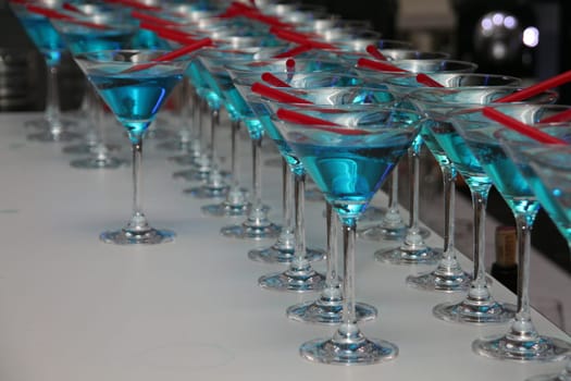 Blue Cocktails