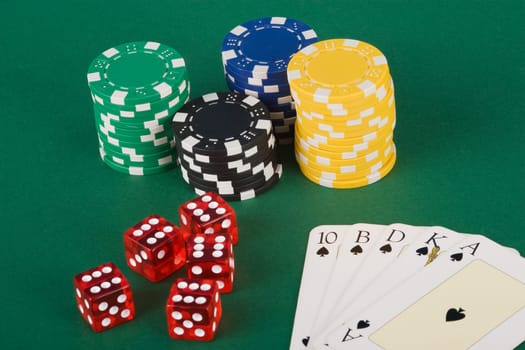 Dice and Cards