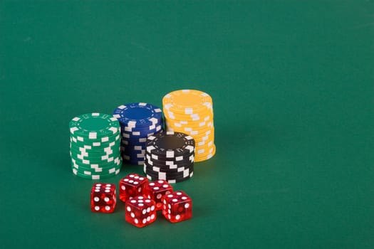 Dice table