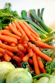 Young carrots