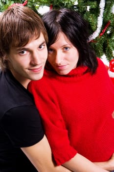 happy loving couple