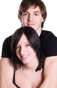 happy loving couple