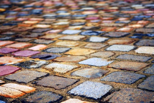 Cobblestone background