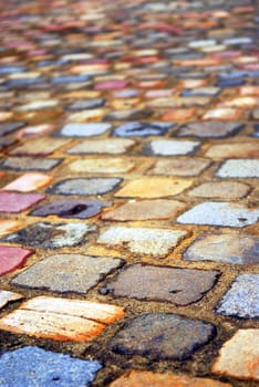 Cobblestone background