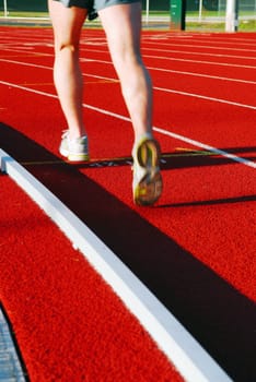 Running on racetrack