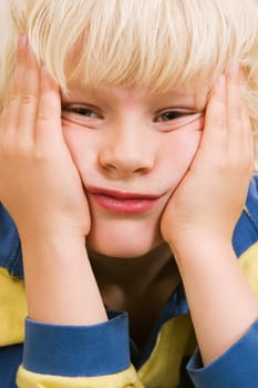 young boy portrait