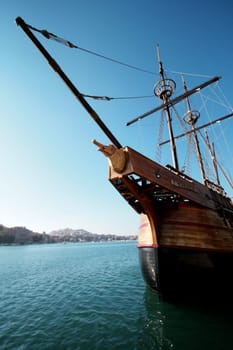 old sailing ship