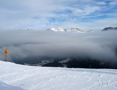 low clouds