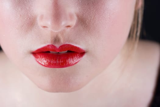 Mouth of a girl