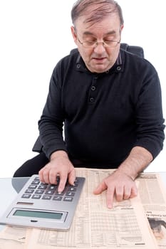 Pensioner does the math