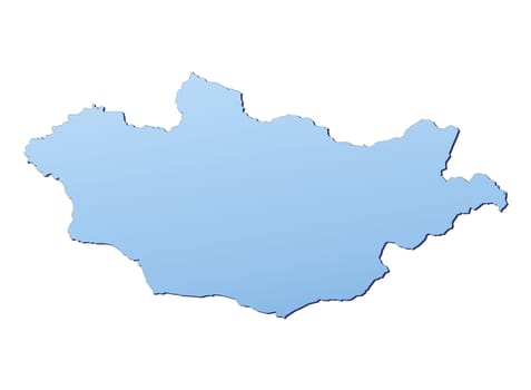 Mongolia map