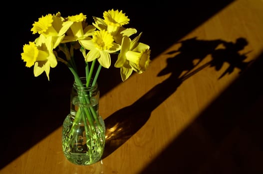 March cup in vase