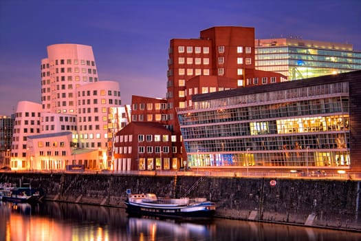 Media Harbour in Dusseldorf