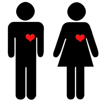 Couple in love