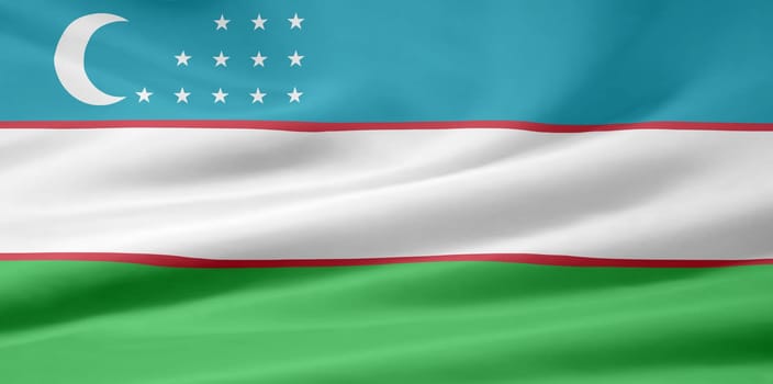 Uzbek flag