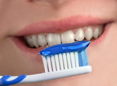 Brushing your teeth