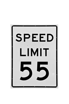speed limit sign 55 mph
