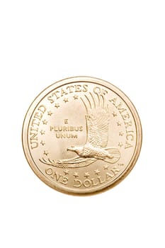american dollar isolated on white