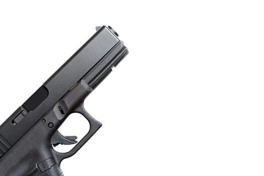 gun 9mm isolated on white