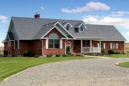 new home in countyside