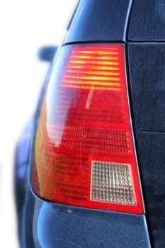 Brake light on passenger cars