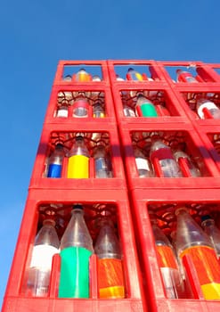 PET returnable bottles