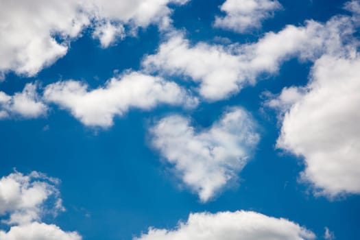 Clouds and blue sky