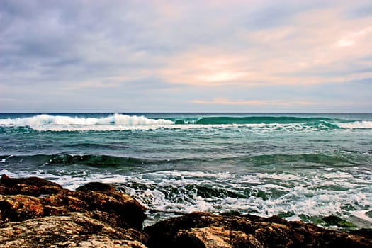 The sea