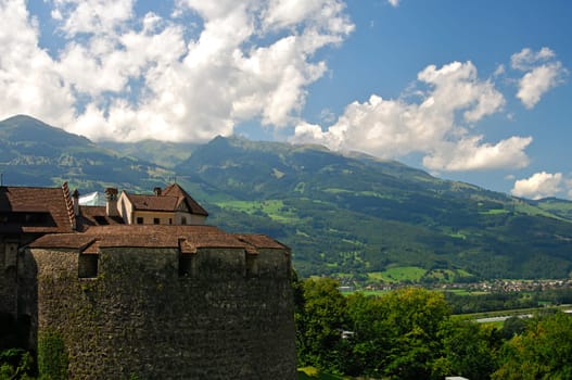 Vaduz Castle Walls