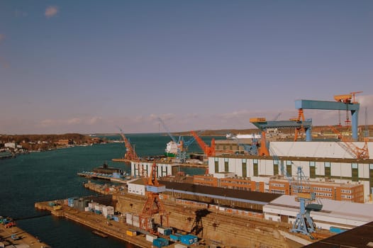 Shipyard view